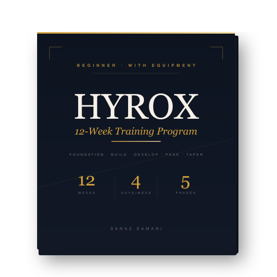 Hyrox: 12-Week Beginner Program